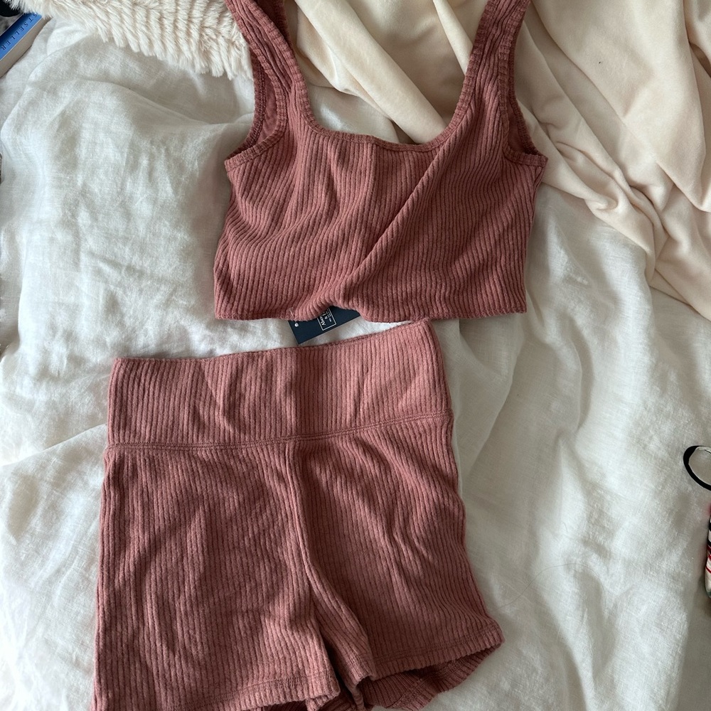 abercrombie and fitch sleep set